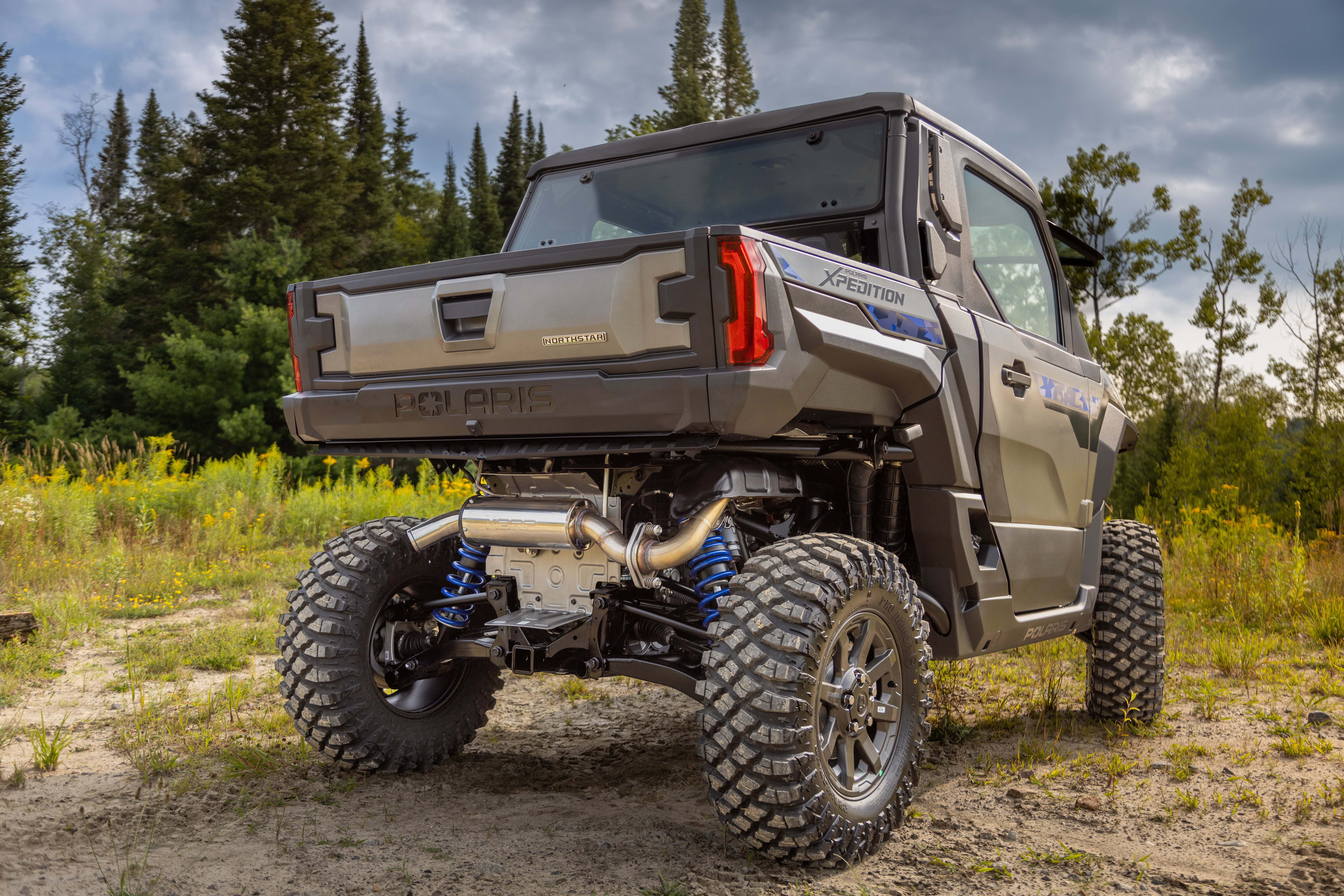 MBRP AT-9539PT, 2.5-inch OD Outlet, 5-inch OD T304 Stainless Steel, Performance Muffler.